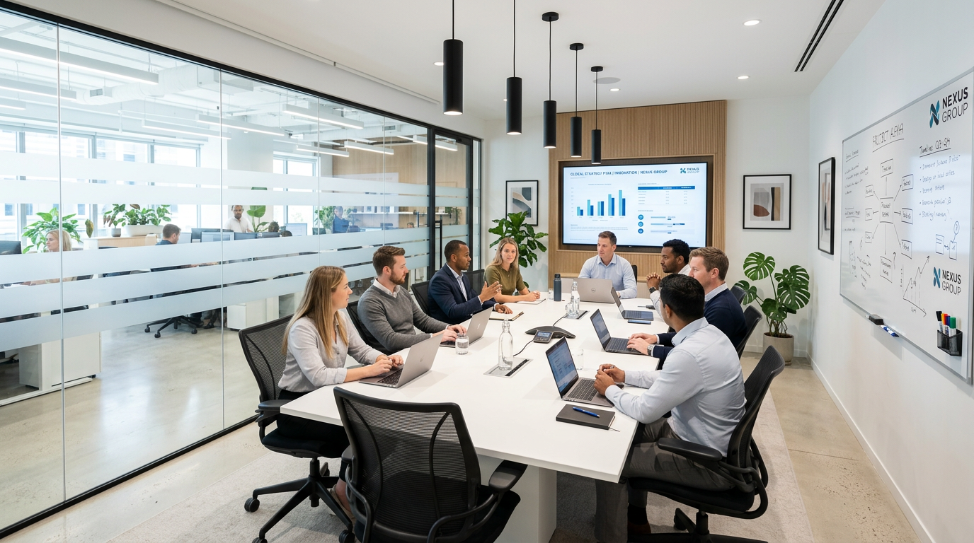 Modern conference room with inspiring design